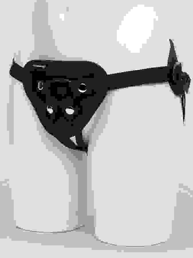 Lovehoney Full-Back Strap-On Harness , Black, hi-res